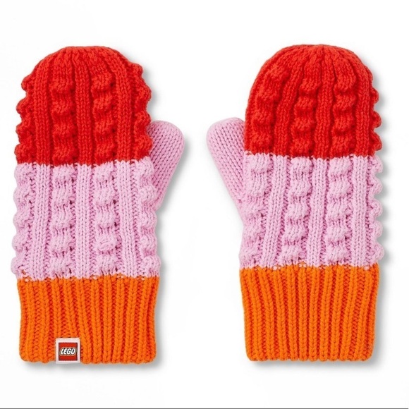 NWT LEGO® Collection x Target Toddler Knit Mittens - Picture 2 of 4
